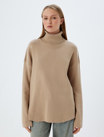 Koton Sweater in Beige: front