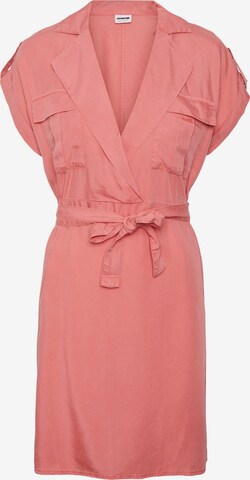 Robe-chemise 'Vera' Noisy may en orange : devant