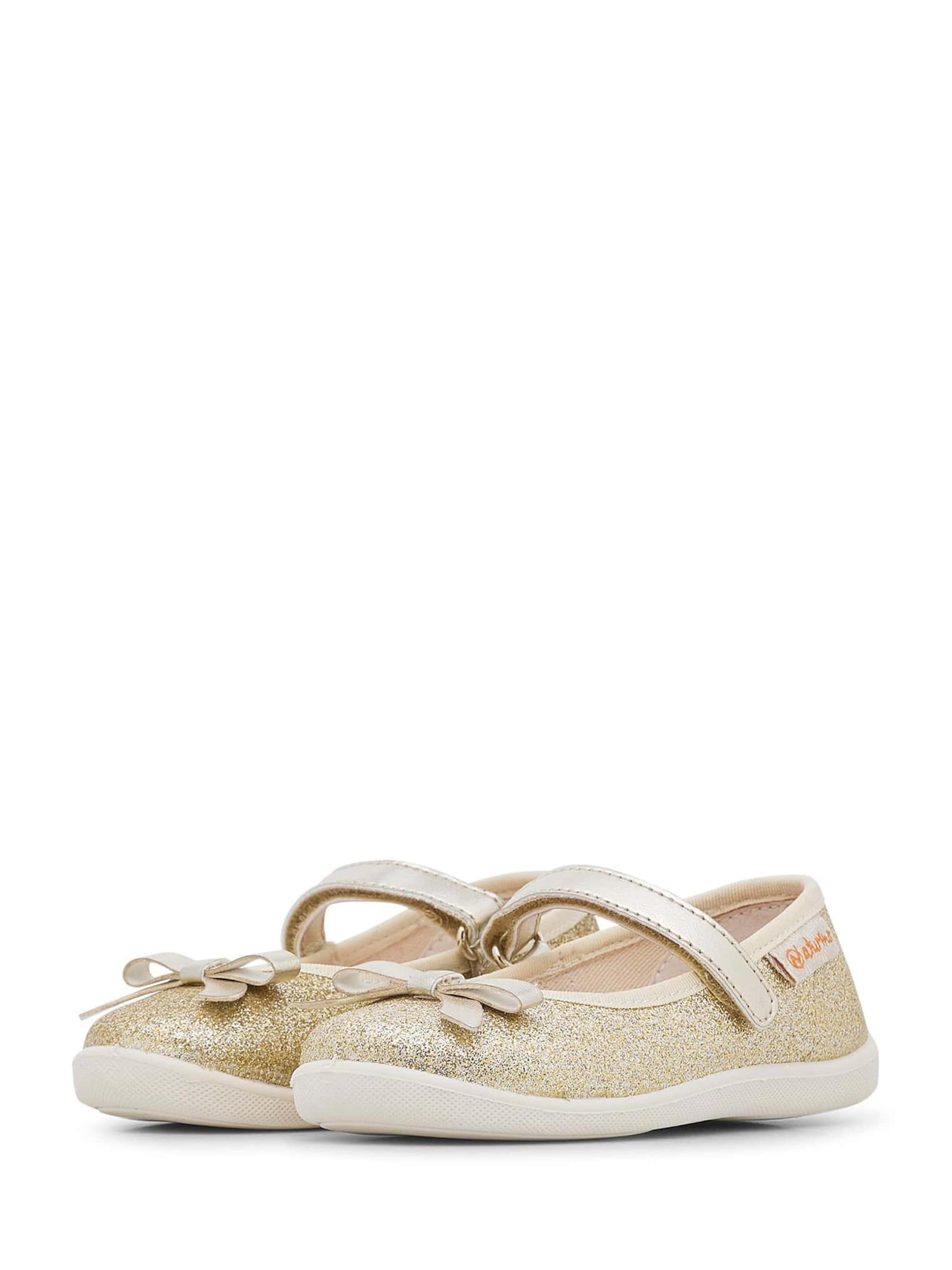 NATURINO Ballerina's 'CLARIES 2' in Goud