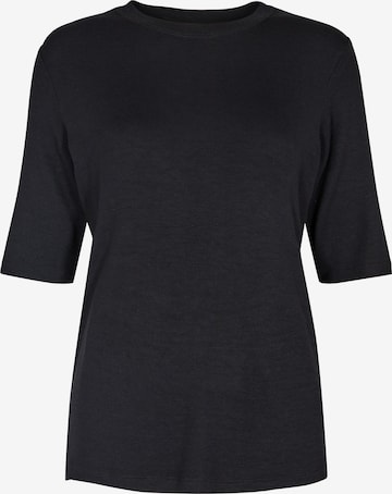 minimum T-Shirt 'Siga' in Schwarz: predná strana