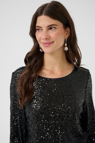 Cream Blouse in Black