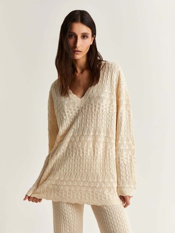 Scalpers Pullover i beige