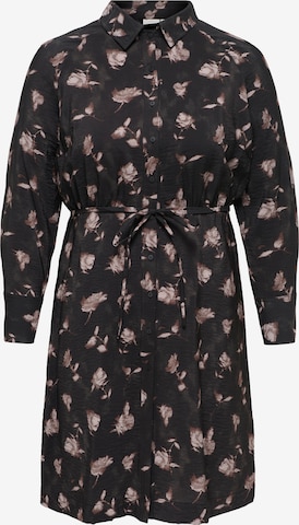 Abito camicia 'CARRIE' di ONLY Carmakoma in marrone: frontale