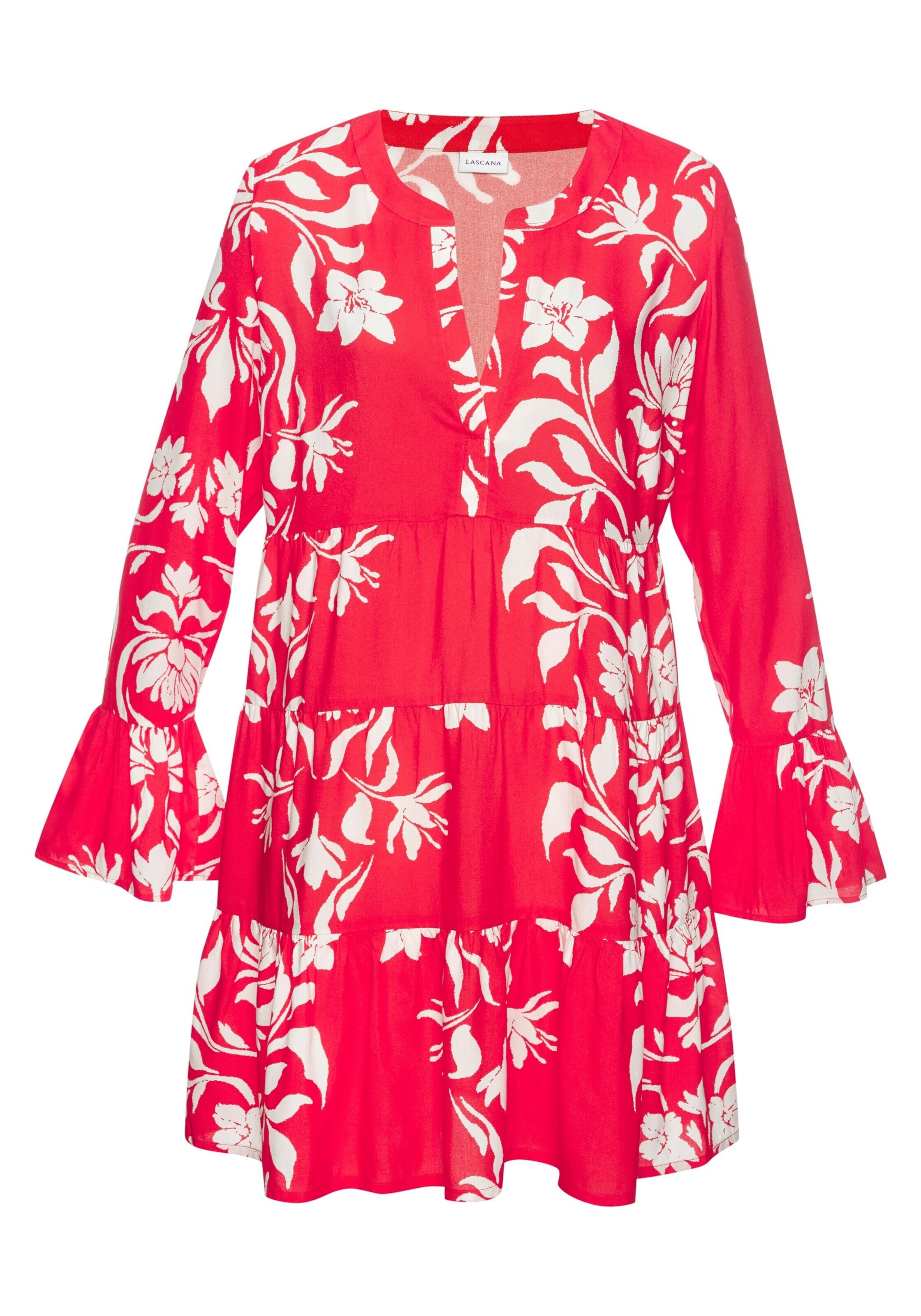 LASCANA Kleid in Rot: Vorderseite