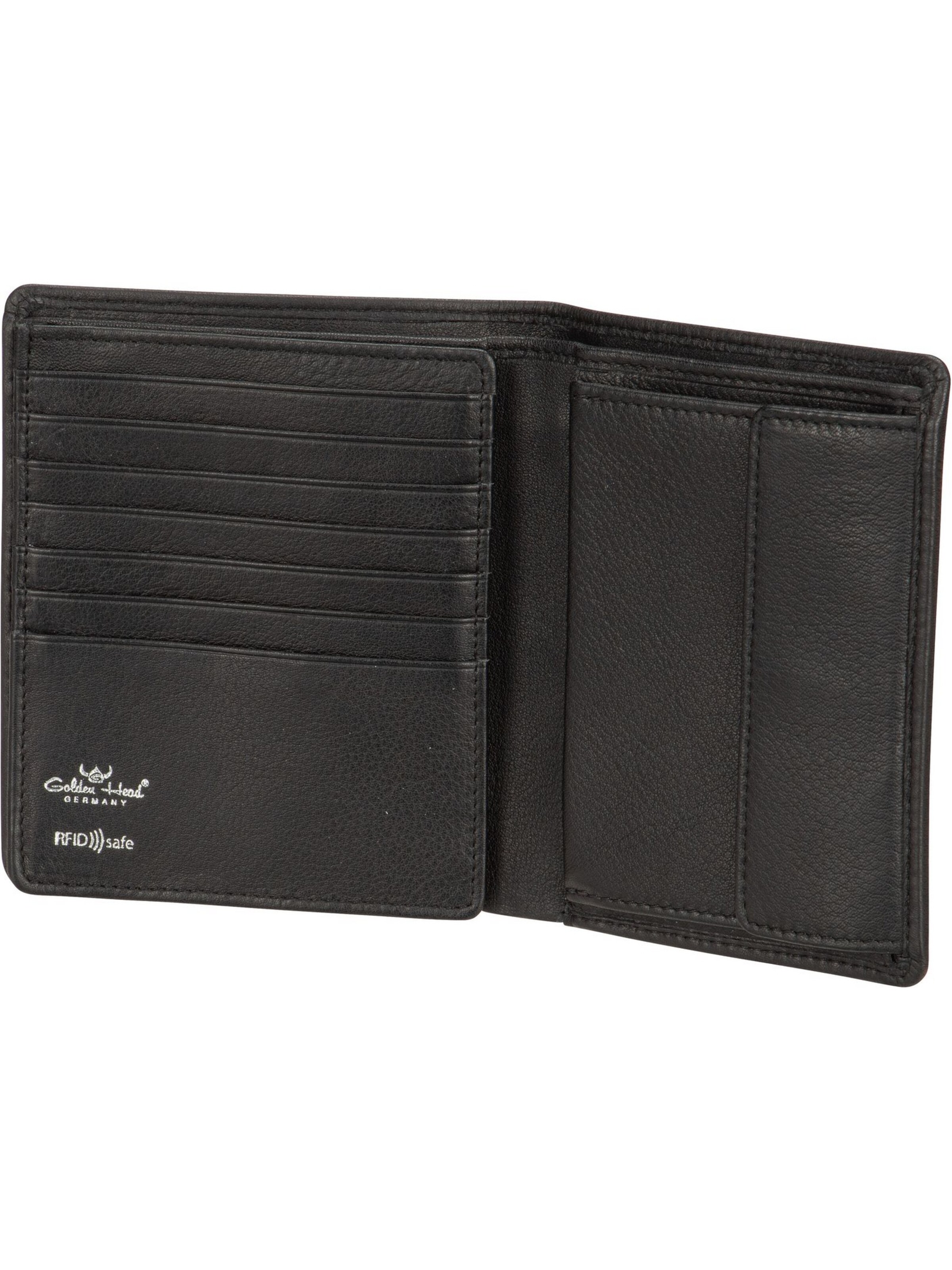 GOLDEN HEAD Wallet 'Capri' in Black