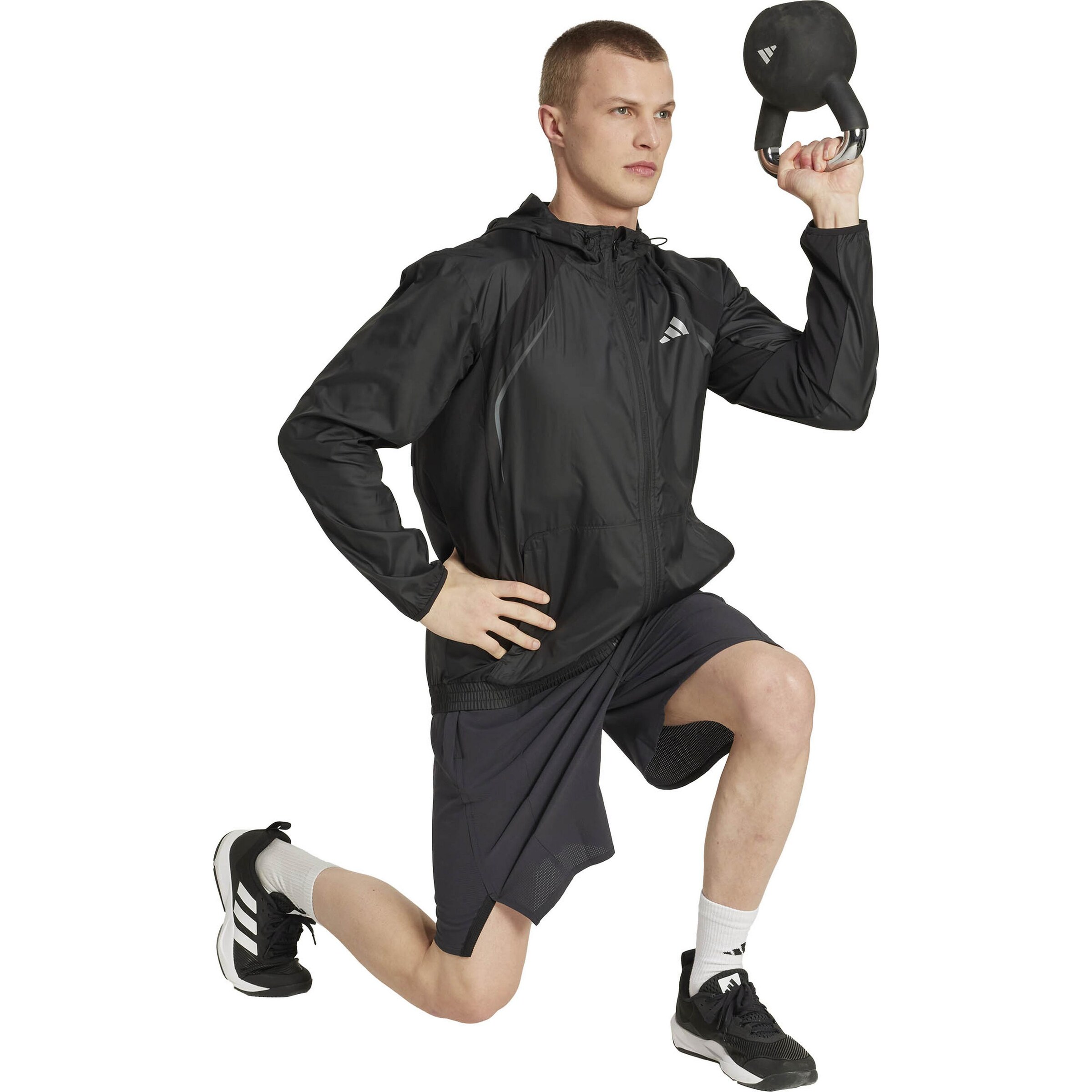 ADIDAS PERFORMANCE Jacke 'TECH' in Schwarz