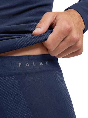 FALKE Skinny Workout Pants in Blue