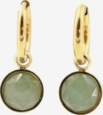 Sergio Engel Ohrringe in Grün: Vorderseite