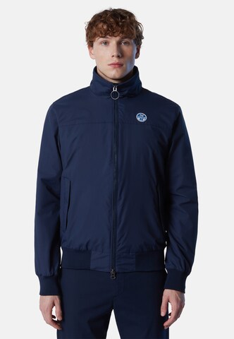 Veste mi-saison North Sails en bleu : devant