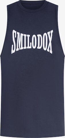 T-Shirt 'Classic Pro' Smilodox en bleu : devant