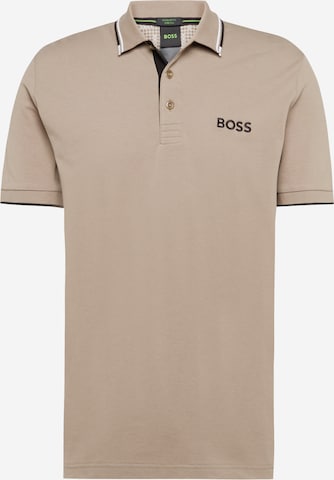 BOSS Green - Camisa 'Paddy Pro' em verde: frente