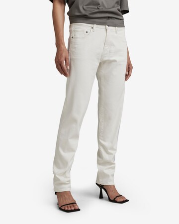 Loosefit Jean G-Star RAW en blanc : devant