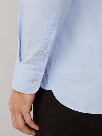 Hackett London Slim Fit Hemd 'ESS' in Blau