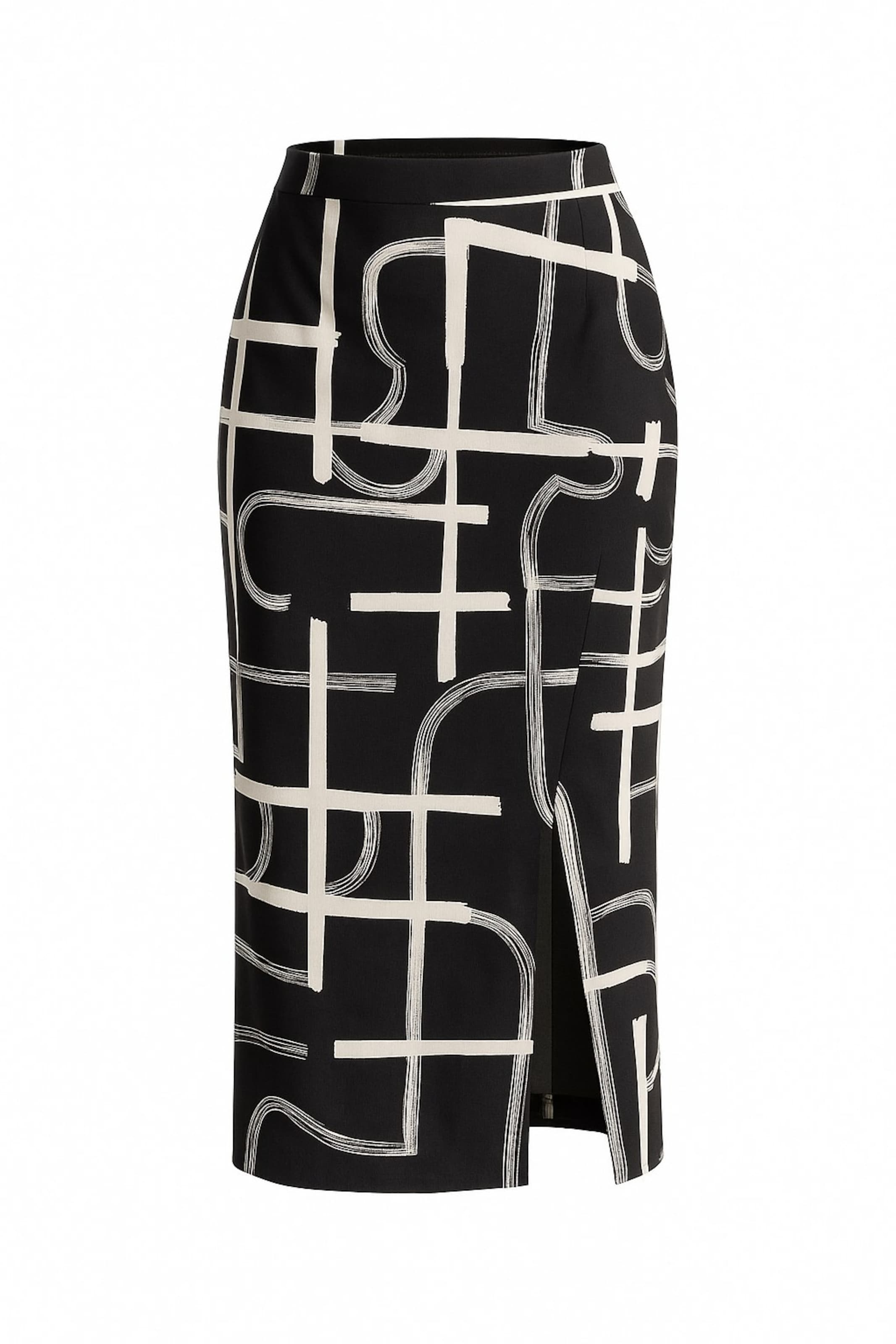 Stil Diva Rock in Schwarz: Vorderseite