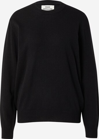 MADS NORGAARD COPENHAGEN Pullover 'Kasey' i sort: forside