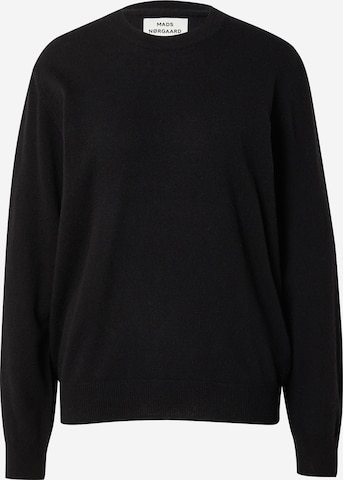 MADS NORGAARD COPENHAGEN Sweater 'Kasey' in Black: front