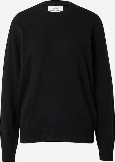 MADS NORGAARD COPENHAGEN Pull-over 'Kasey' en noir, Vue avec produit