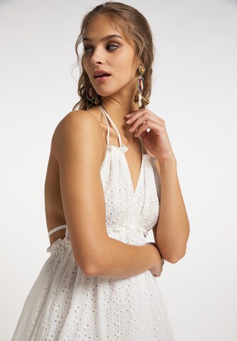 Robe d’été IZIA en blanc