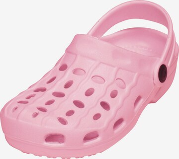 Calzatura aperta di PLAYSHOES in rosa: frontale