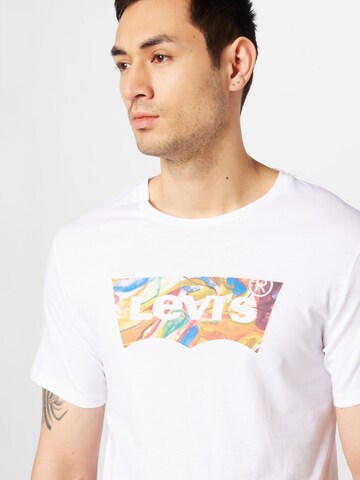 LEVI'S ® T-shirt 'Graphic Crewneck Tee' i vit