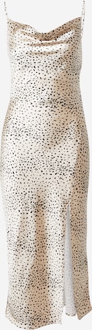 Gina Tricot Cocktail Dress 'Sally' in Beige: front