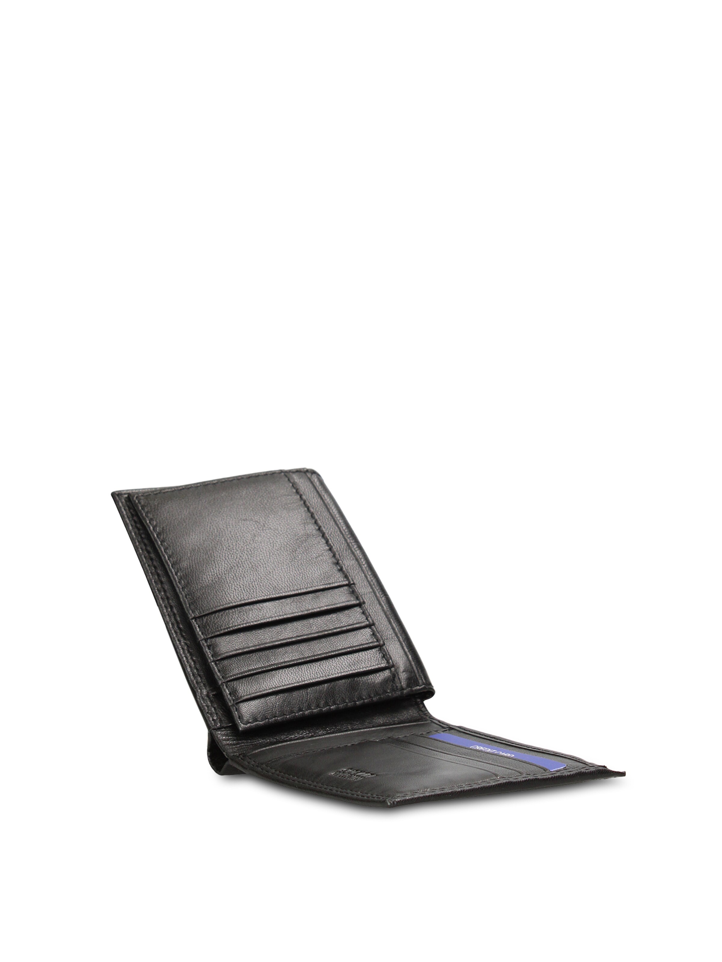 Portamonete 'Portafoglio uomo vera pelle Coveri - Minimalista sfoderato' di Coveri Collection in nero