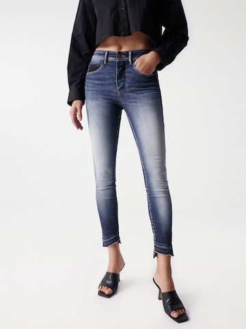 Salsa Jeans Skinny Jeans 'Faith' in Blauw: voorkant