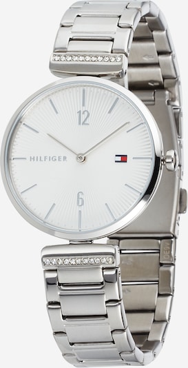 TOMMY HILFIGER Analogna ura 'Aria' | srebrna / bela barva, Prikaz izdelka