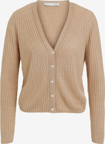 OUI Knit Cardigan in Beige: front