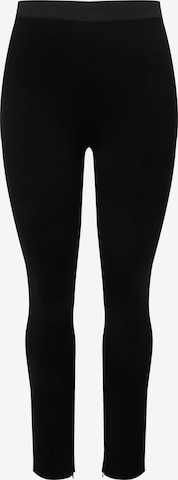 Ulla Popken Skinny Leggings in Black: front