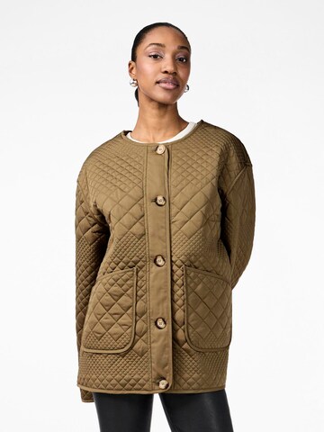 YAS Between-Season Jacket 'YASLAURIE' in Green: front