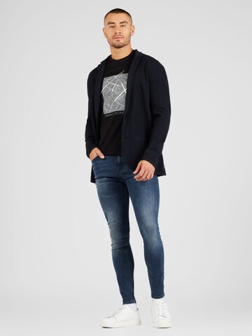ARMANI EXCHANGE Regular Fit Sakko in Schwarz