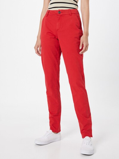 Pantaloni eleganți s.Oliver pe roșu, Vizualizare model