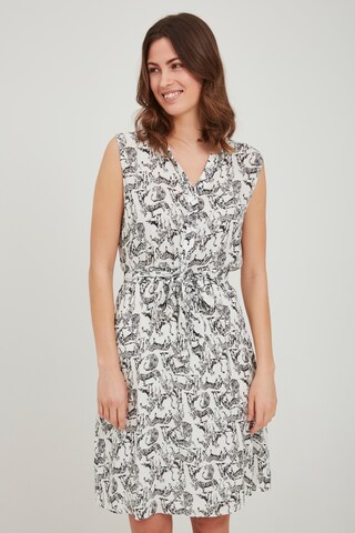 Fransa Summer Dress in Grey: front