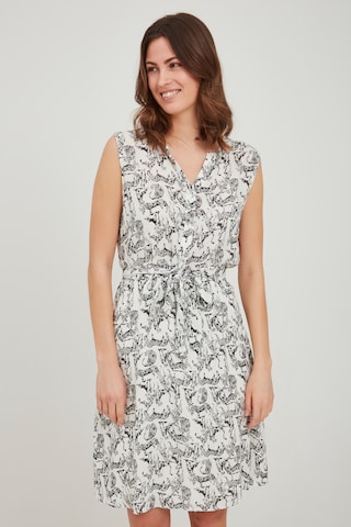 Fransa Summer Dress in Grey: front