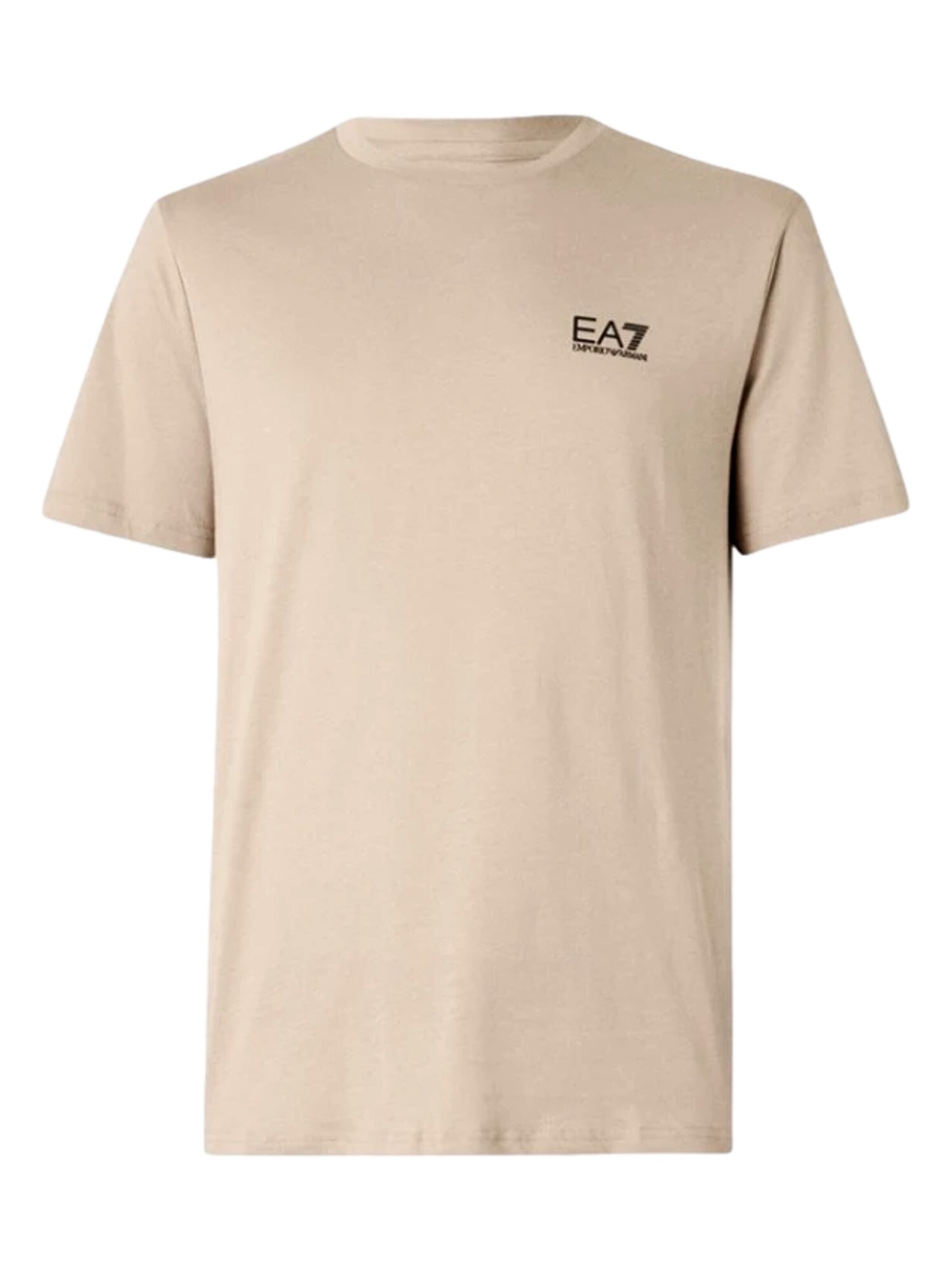 Maglietta 'Logo Series' di EA7 Emporio Armani in marrone: frontale