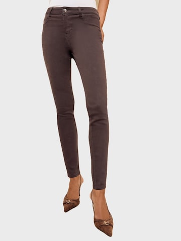 Friends Like These - Jeggings em castanho: frente
