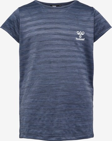 Hummel Shirt 'Sutkin' in Blauw: voorkant