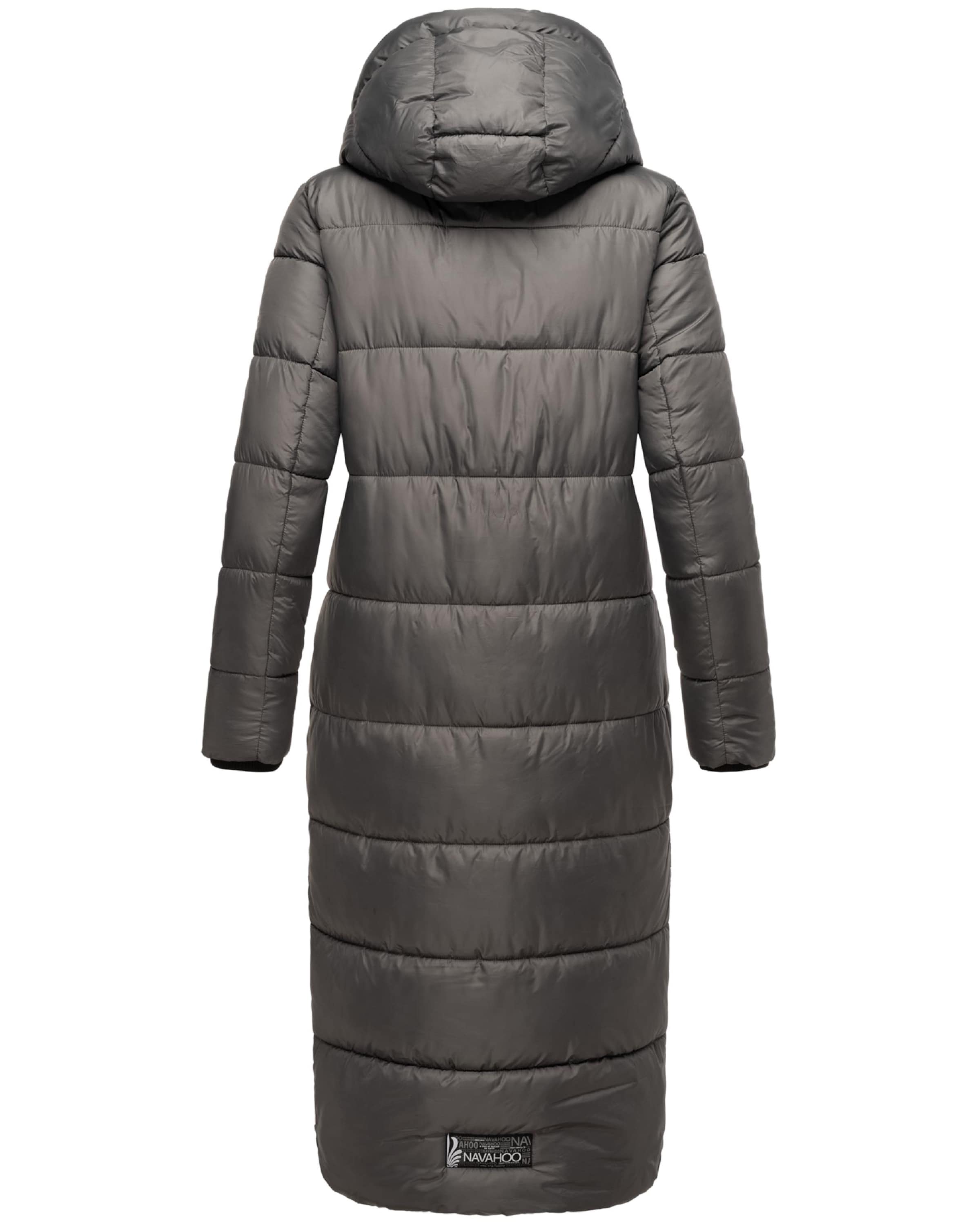 NAVAHOO Zimný kabát 'Waffelchen' - Sivá