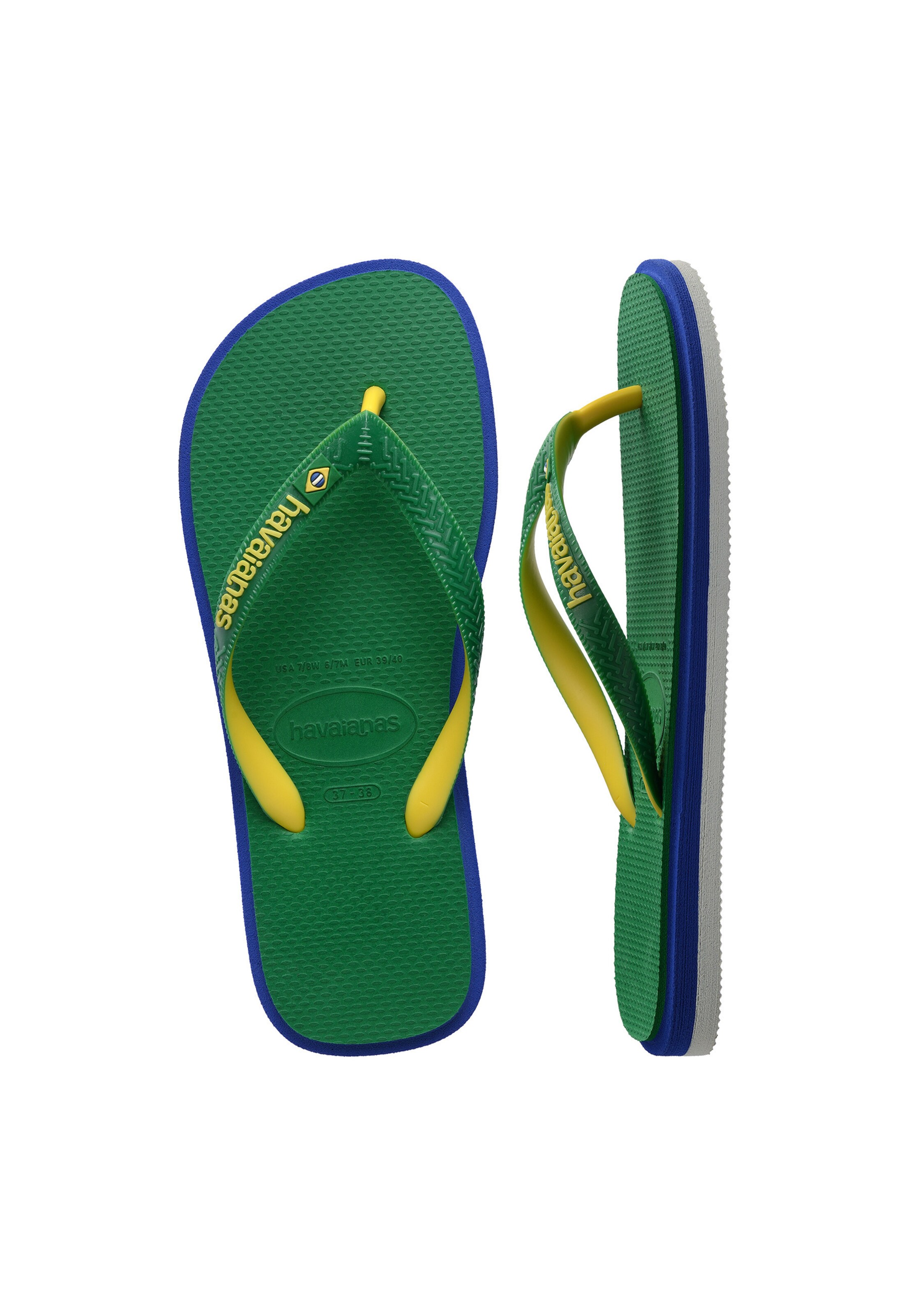 Zoccoletto 'Brasil' di HAVAIANAS in verde