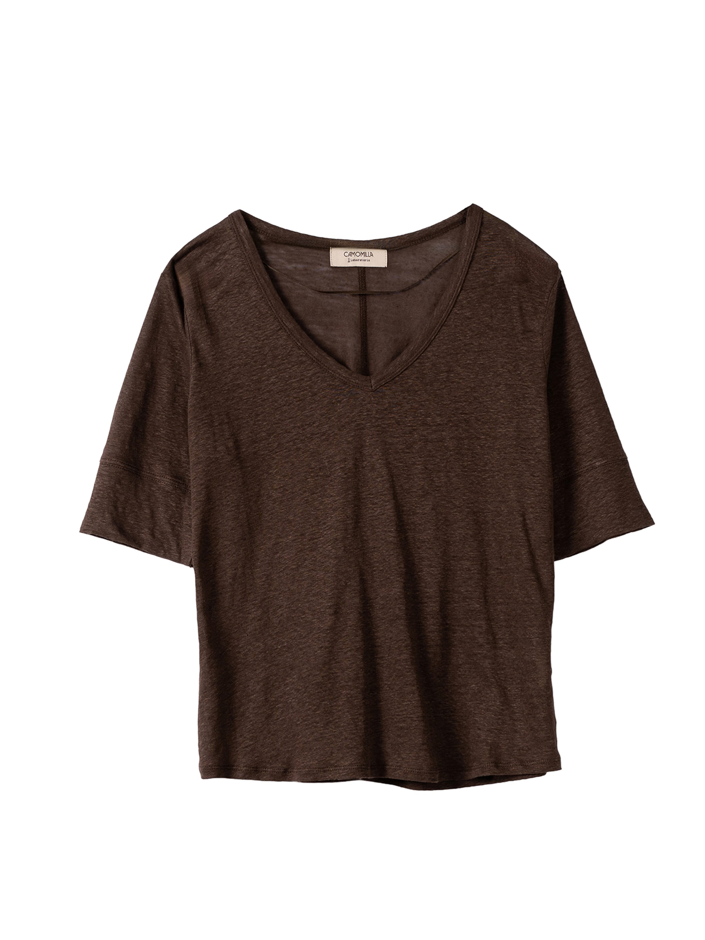 Camomilla Italia Shirt 'Skyper' in Bruin: voorkant