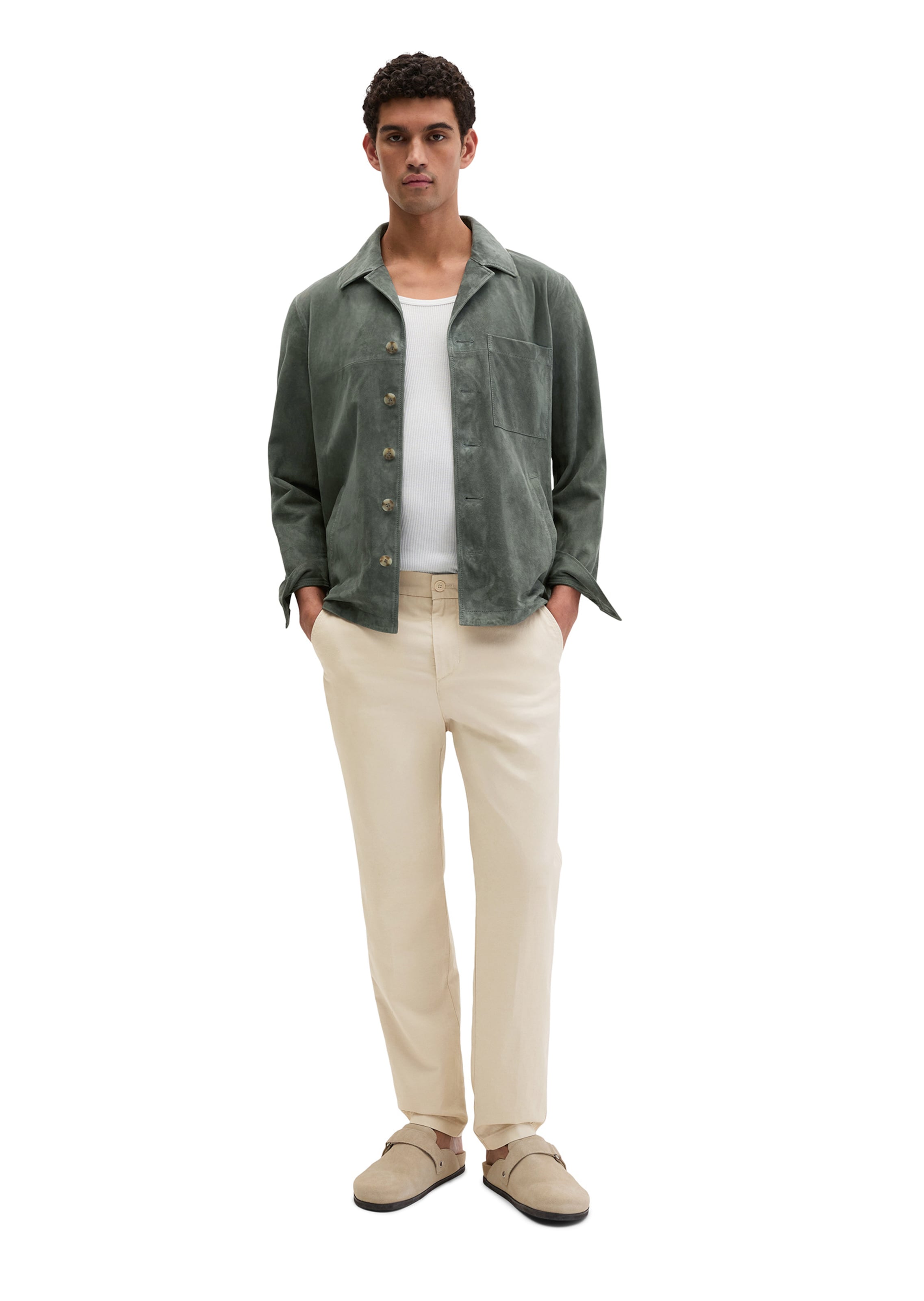 Marc O'Polo Tapered Chino in Beige