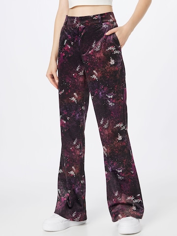 SCOTCH & SODA Flared Broek in Gemengde kleuren: voorkant