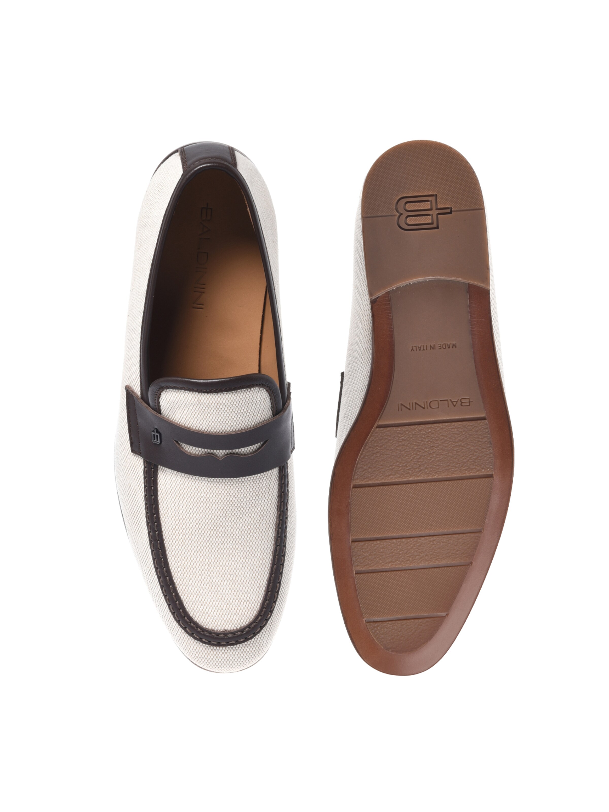 BALDININI Moccasin in White