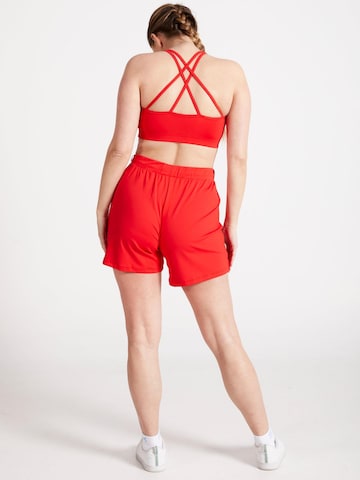 SPORTKIND Loosefit Sportbroek 'Bermuda Shorts' in Rood
