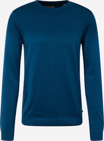 JACK & JONES Sweater in Blue: front