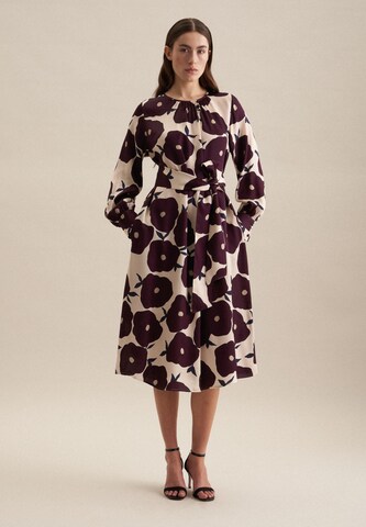 SEIDENSTICKER Dress 'The Statement Prints' in White: front