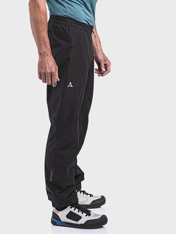 Schöffel Regular Outdoor trousers in Black