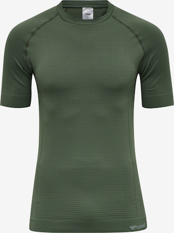 Hummel Functioneel shirt in Groen: voorkant