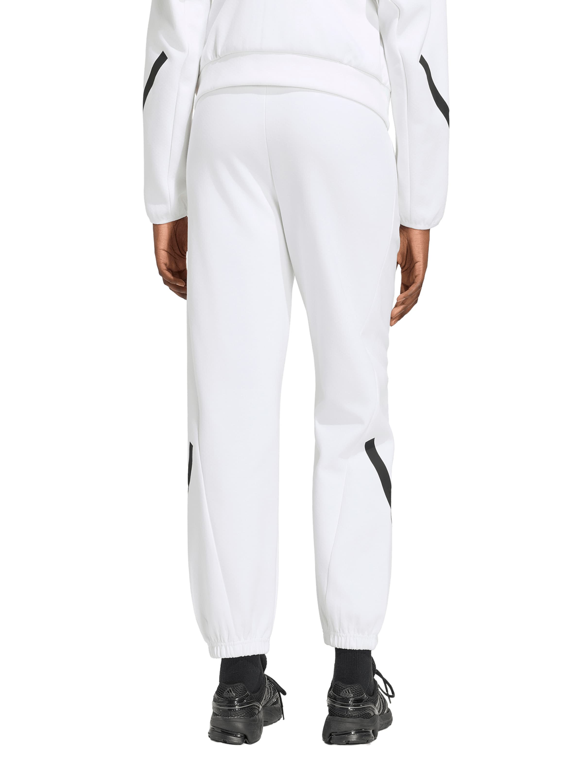 ADIDAS SPORTSWEAR Tapered Sporthose 'Z.N.E.' in Weiß